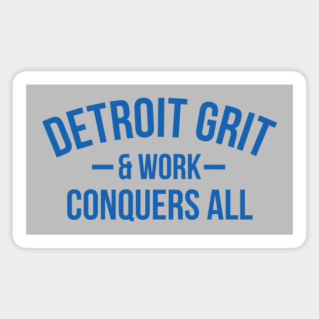 Detroit Grit & Work Sticker by HeyBeardMon